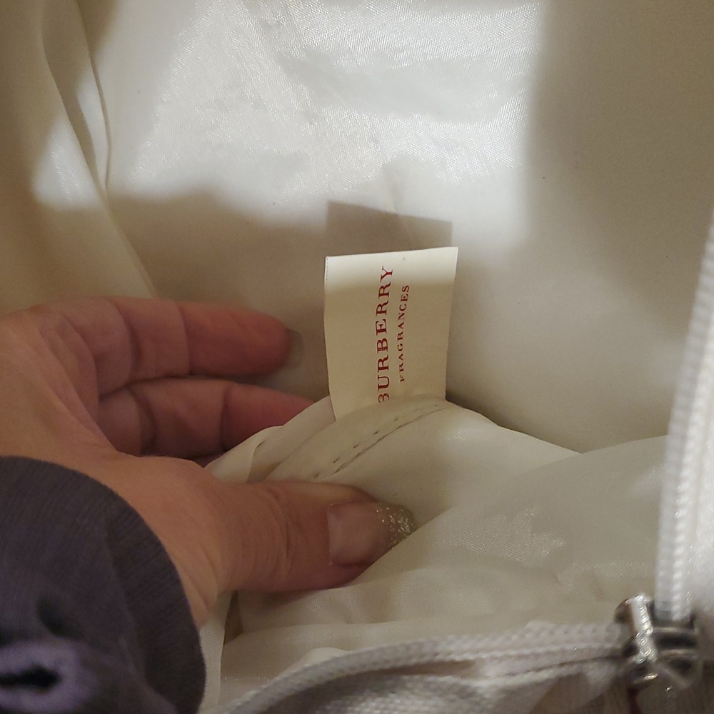 Burberry Vintage Duffel Shoulder Gym Weekender Travel Bag - Picture 9 of 11